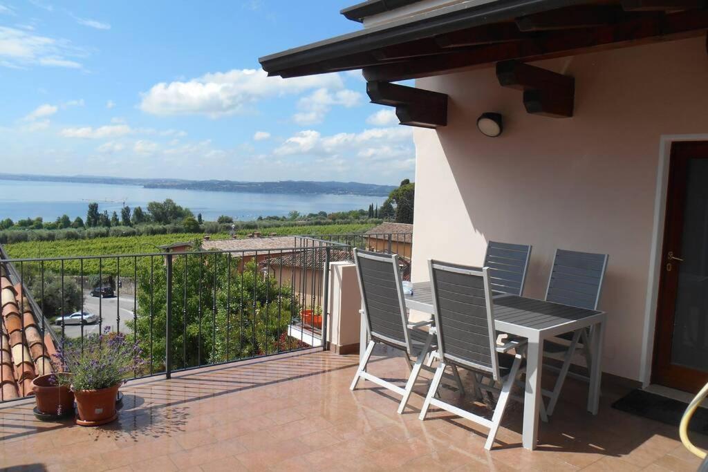 Casa Vista Lago Moniga del Garda Bagian luar foto